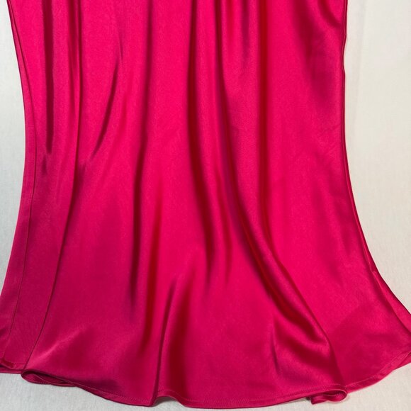 Ava & Viv Pink Skirt XXL Elastic Waist Flowy Plus Size - Picture 3 of 7